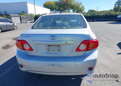 2009 Toyota Corolla Le из США, поврежденный, VIN 1NXBU40E49Z096488